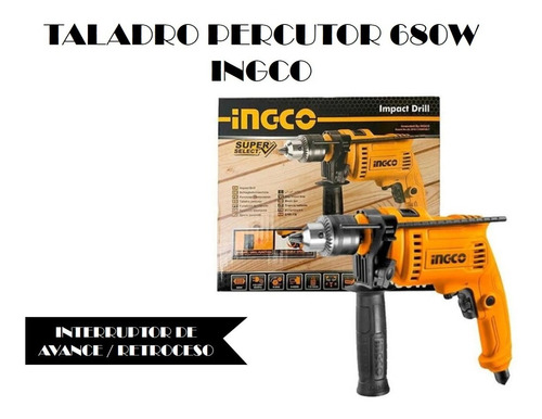 Taladro Percutor 680w - Ingco