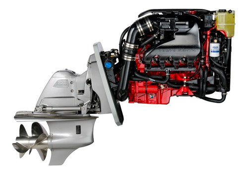 Motor Volvo Penta 6.2 V8 430hp + Rabeta Dps P/ Barco Lancha