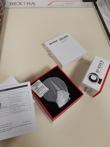Imagen 3 de 3 de Adaptador Viltrox Lente Canon Eos Ef A Eos R Foco Automatico