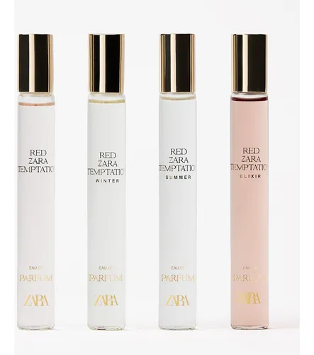 Discovery Set Red Temptation X4 Roll On 10ml C/u Zara