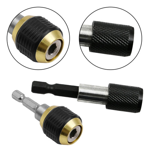 Adaptador De Cambio Rápido De Taladro Agarre Cómodo Brocas
