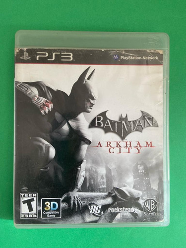 Ps3 Físico Batman Arkham City Original Usado