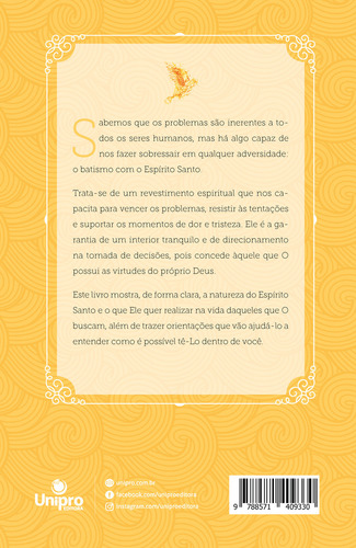 O Espírito Santo, de Macedo, Edir. Editorial Unipro Editora Ltda,Unipro Editora, capa mole em português, 2019