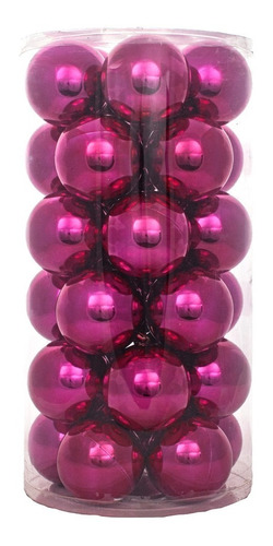 Esferas Navideñas Colgable 30 Pzs Plastico Arbol Navidad 8cm