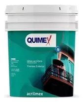 Comprar Latex Acrilico Exterior Acrilmex 10 Litros Quimex Mate Color Violeta