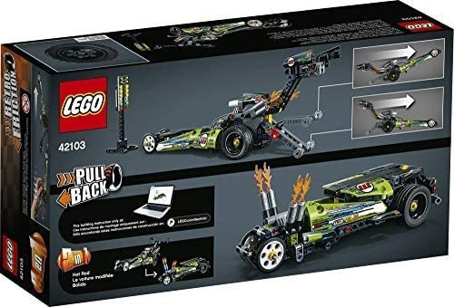 Set Juguete De Construcción Lego Technic Dragster 42103
