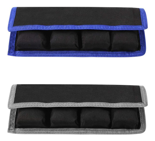 Funda Para Bateria De Camara De Fotos, 2 Pack/4 Bolsillos