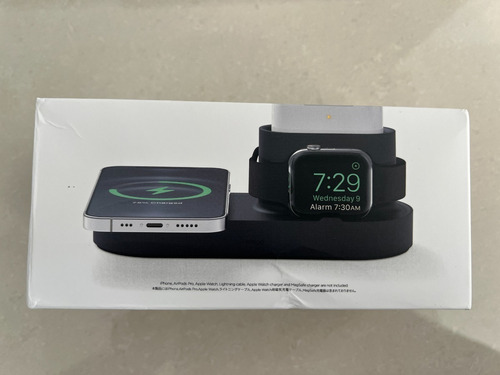 Charging Pad Para Iphone, Apple Watch, Airpods, 3 En 1 (Usado)