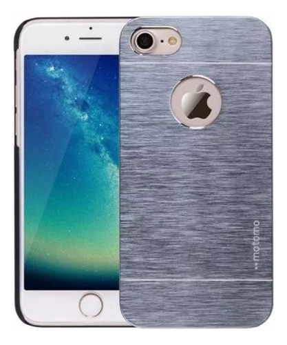 Case Aluminio Cromado Plateado iPhone 6 / 6s