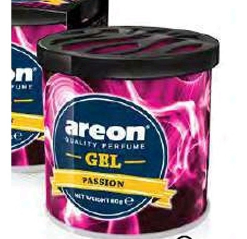 Ambientador  Areon Gel Passion 80g X1 Carro