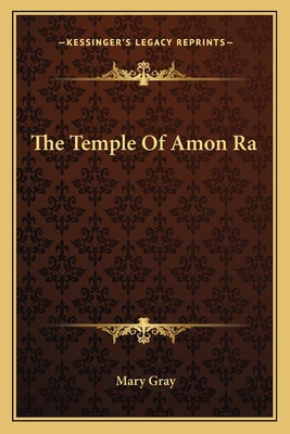 Libro The Temple Of Amon Ra - Gray, Mary