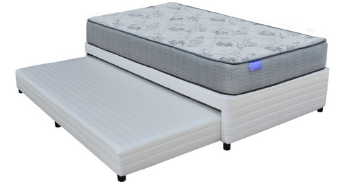 Marinera Dual Bed Jackard + Colchón Inducol Onix 100x200 Cm 