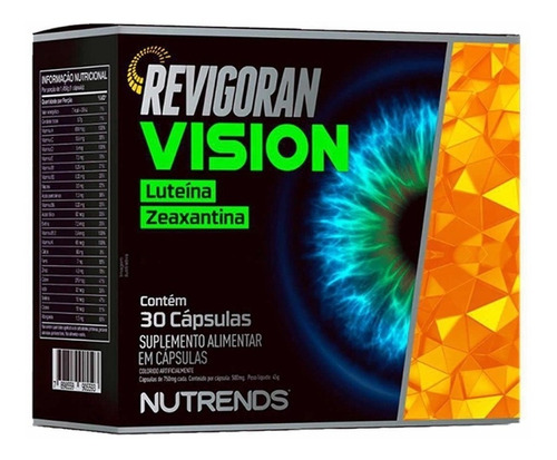 Revigoran Vision 30 Cápsulas Luteína + Zeaxantina Sabor Sem Sabor