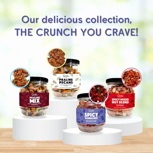 Grun Choice Mezcla De Praliné Gourmet Tostado (nueces De P
