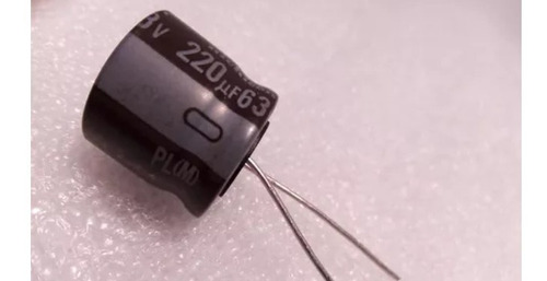 Capacitor Condensador Electrolitico 220uf 63v