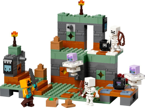 Lego® Minecraft® A Câmara Do Desafio; Kit Gamer 21271 322 Minecraft