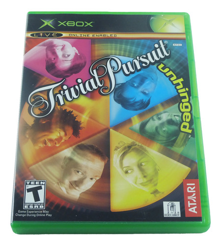 Trivial Pursuit Unhinged Original Xbox Clássico Ntsc