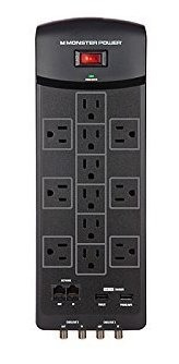 Cable Mp Exp Outlet Surge Protector Usb Proteccion Av 12