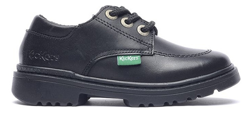 Zapatos Niños Escolares Kickers Con Cordon 29-39 Kero