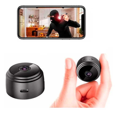 Mini Camara Wifi Inalambrica Vision Nocturna 2 Pz