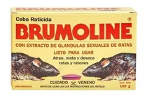 Comprar Raticida Brumoline Veneno Roedores Lauchas\u002Fratas Caja×100g