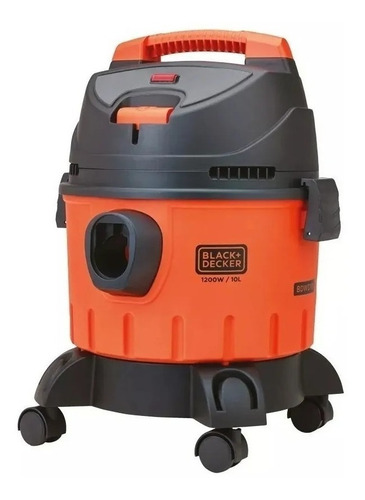 Imagen 1 de 2 de Aspiradora De tacho Black+Decker BDWD10 10L naranja y negra 220V 50Hz