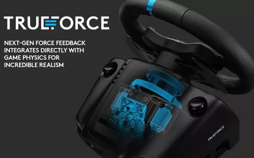 Volante Gamer Logitech G923 para Xbox, X, One e PC, TRUEFORCE