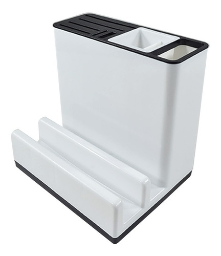 Organizador De Cubiertos Multifuncional Cocina blanco