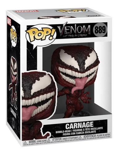 Funko Pop! Carnage - Marvel - Let There Be Carnage #889