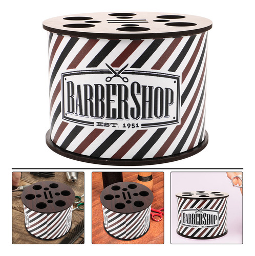 Soporte Para Tijeras De Barbería, Suministros De Barbero Y C