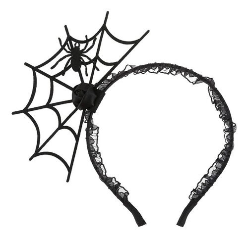 Jialwen Halloween Spider Web Web Hoop Cosplay Masquerada Dad