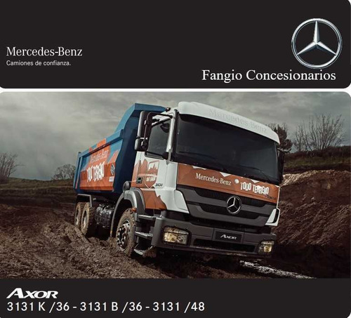 Mercedes Benz Axor 3131 K/36 Anticipo $ 69,109.35
