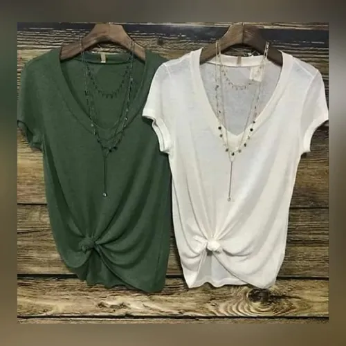 Blusa Podrinha Manga Curta Feminina Fashion