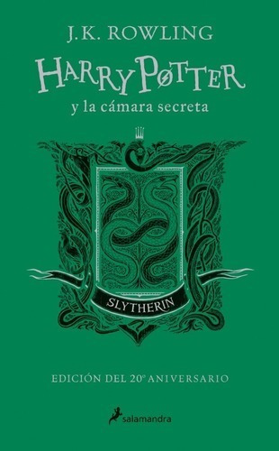 Harry Potter Y La Cámara Secreta Slytherin (verde) - Rowlin