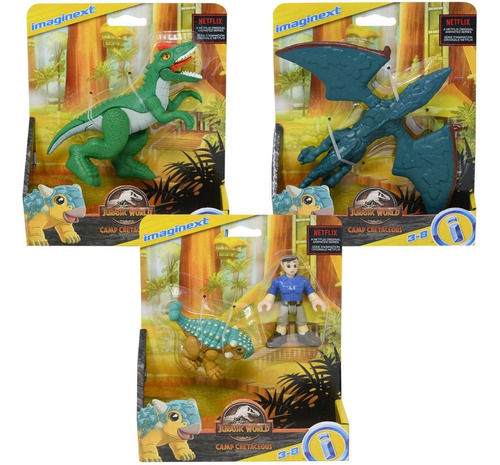 Muñecos De Jurassic World Camp Cretaceous