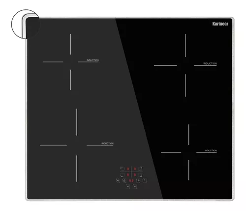 Estufa vitrocerámica de libre inducción 4 puestos CATA I-604-B 220v