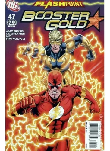 Revista Comic Flashpoint Booster Gold 47