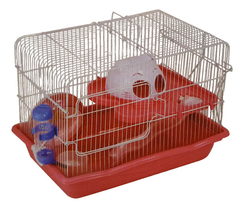 Jaula P/ Hamster Completa Mo201 45x30x33cms 