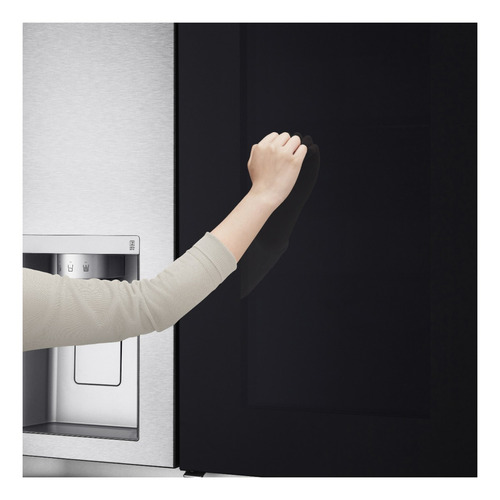 Refrigerador Lg Inverter 637 L Insta View Ls66sxsc Queoferta Plateado