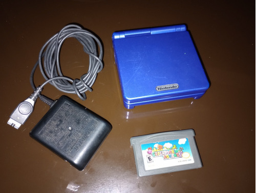 Consola Game Boy Advance Azul + Juego De Mario Bros 