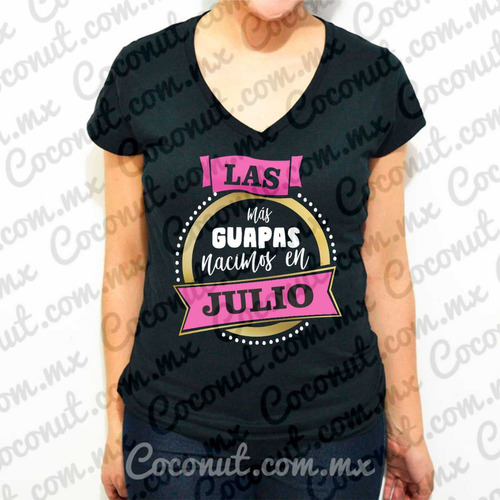 Imagen 2 de 3 de Blusa De Cumpleaños , Pide Tu Mes