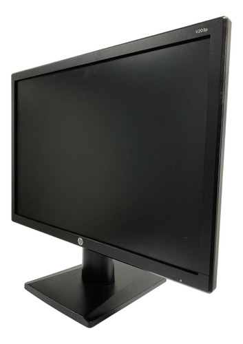 Monitor Hp V203p Led De 19.5'', Hd, Negro (Usado)