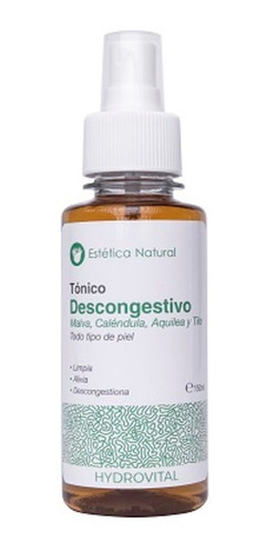 Tónico Descongestivo - 150ml - Estética Natural