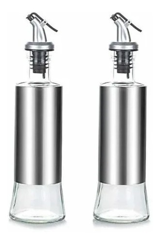 X2 Botella Dispensador Tapón Licor Aceite Especias 300ml 