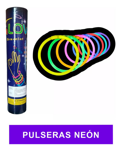 Kit Fiesta Batucada Temática Neón Diversión Para 40 Personas