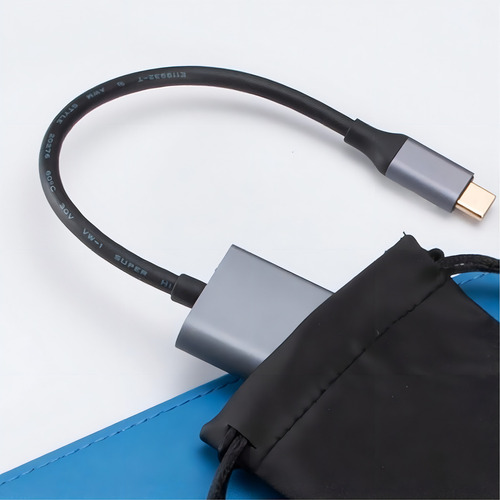 Hub Thunderbolt 3 Usb C 4 Portas Usb 3.0 Speed Mac Pc E Note