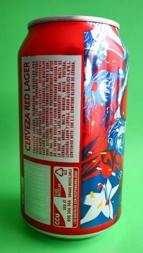 Imagen 3 de 3 de Lata Cerveza Sellada Cristal Futbol La Roja Chile Empcerveza