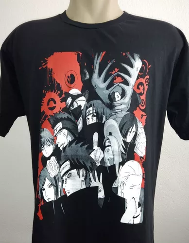 Camisetas naruto akatsuki