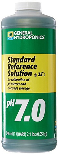 General Hydroponics Ph 7 Solución De Calibración Para Jardin