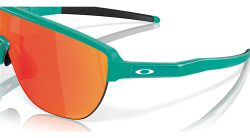 Óculos De Sol Oakley Corridor Matte Celeste Prizm Ruby Cor Laranja